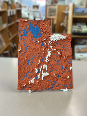 3D Print Utah Map