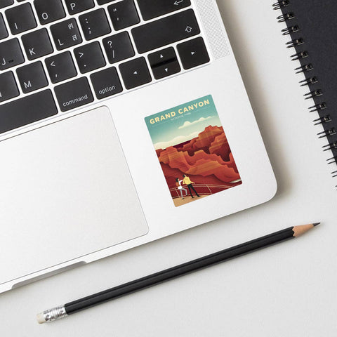 Grand Canyon National Park Arizona Mini Sticker 20 ct