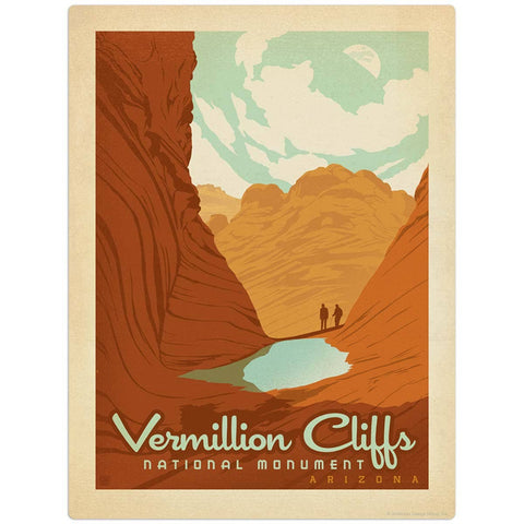 Vermillion Cliffs National Monument Arizona Wall Decal