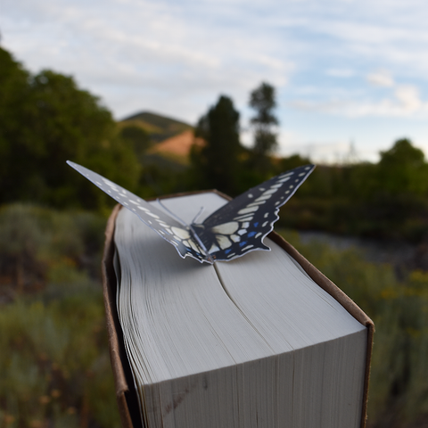 Butterfly 3D Bookmark - Anise Swallowtail