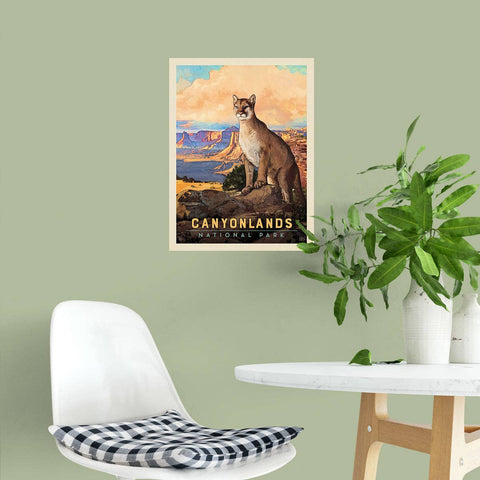 Canyonlands National Park Utah Bobcat Wall Decal