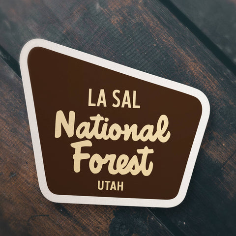 La Sal National Forest Sticker