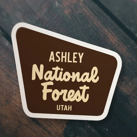 Ashley National Forest Sticker