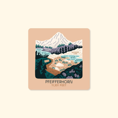 Pfeifferhorn Sticker
