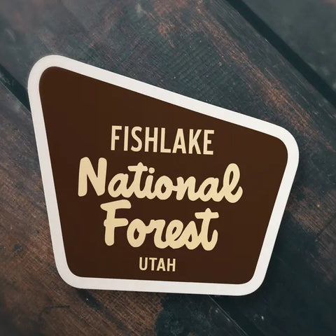 Fishlake National Forest Sticker