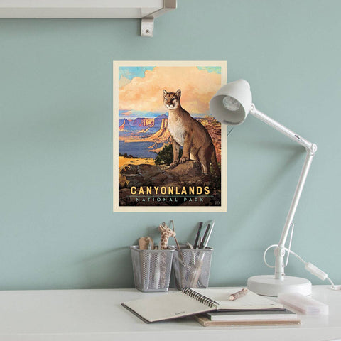 Canyonlands National Park Utah Bobcat Wall Decal