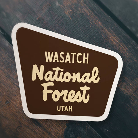 Wasatch National Forest Sticker