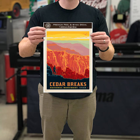 Cedar Breaks National Monument Utah Wall Decal