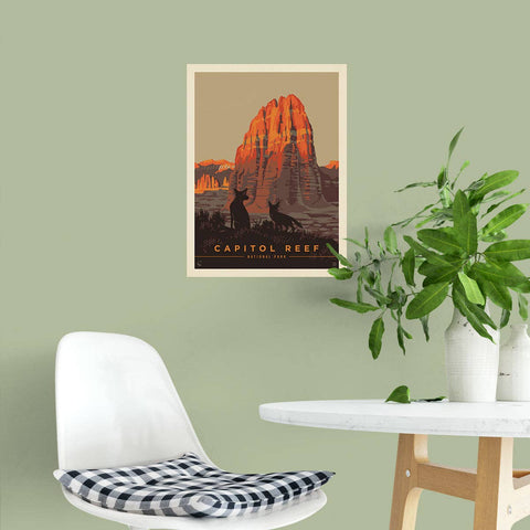 Capitol Reef National Park Utah Wall Decal
