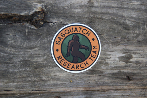 Sasquatch Research Team Bigfoot - Vinyl Sticker