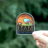 Grand Staircase Escalante Waterproof - Vinyl Sticker