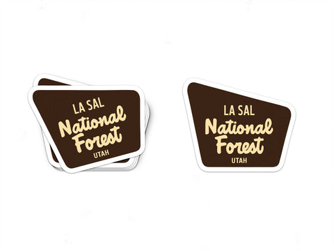 La Sal National Forest Sticker