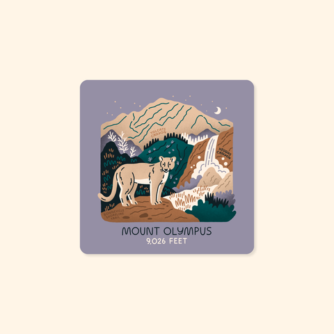 Mount Olympus Sticker