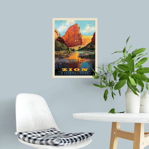 Zion National Park Utah Decal