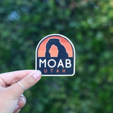 Moab Utah - Vinyl Sticker