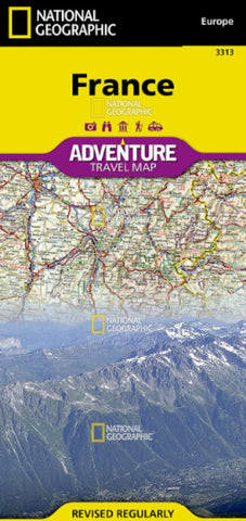 France Adventure Travel Map (3313)