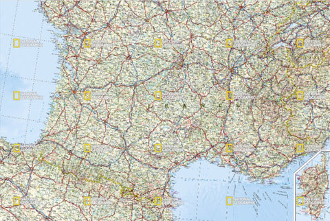 France Adventure Travel Map (3313)