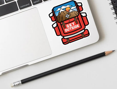 Get Outside Sticker