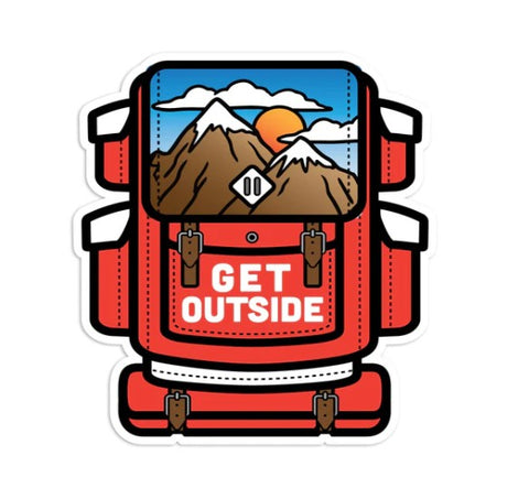 Get Outside Sticker