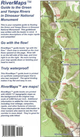 Guide to the Green and Yampa Rivers in Dinosaur National Monument