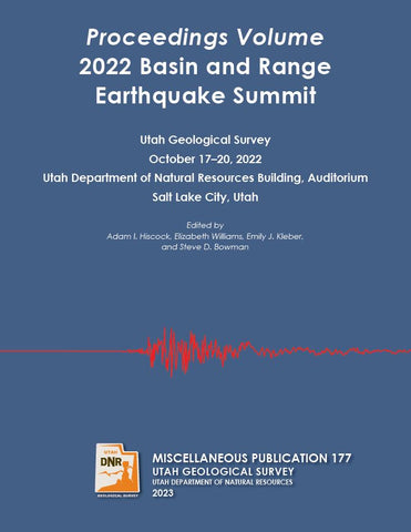 Proeedings Volume, 2022 Basin and Range Earthquake Summit (MP 177)