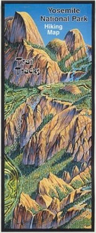 Panoramic Hiking Map: Yosemite National Park