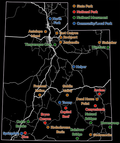 Utah's Dark Sky Passport