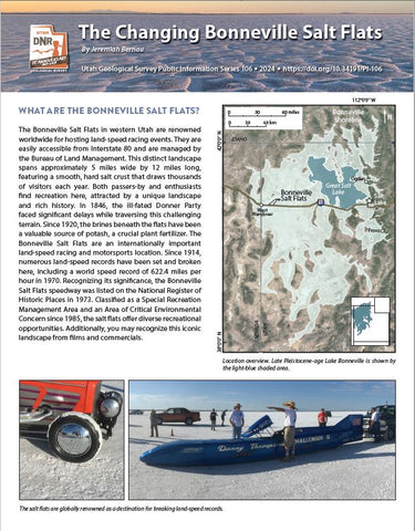 The Changing Bonneville Salt Flats (PI-106)