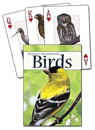 Rocky Mountain Birds Playing Cards