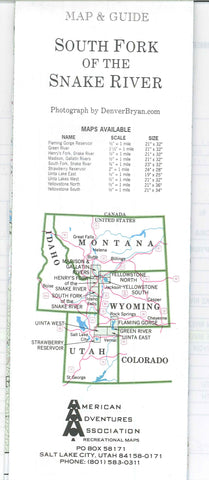 South Fork of the Snake River: Map & Guide