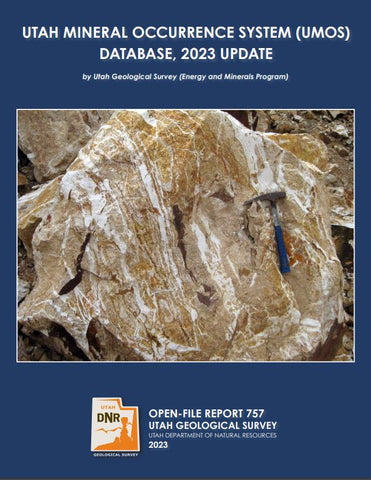 Utah Mineral Occurrence System (UMOS) Database (OFR-757)