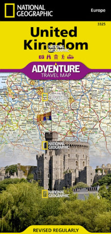 United Kingdom Travel Map (3325)