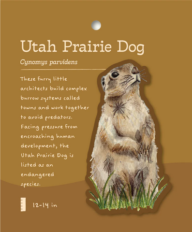Utah Prairie Dog Sticker and Bite-Sized Field Guide