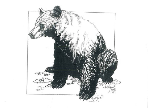 Wildlife Greeting Card - Bear