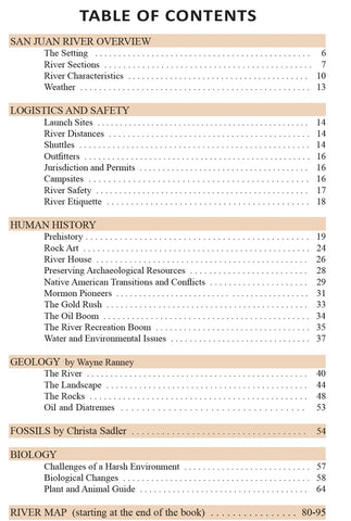 San Juan River Guide by Lisa Kearsley