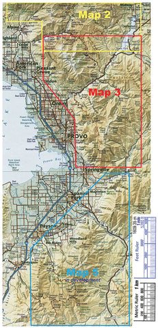 Wasc Map Wasatch Touring Map 3 – The Natural Resources Map & Bookstore