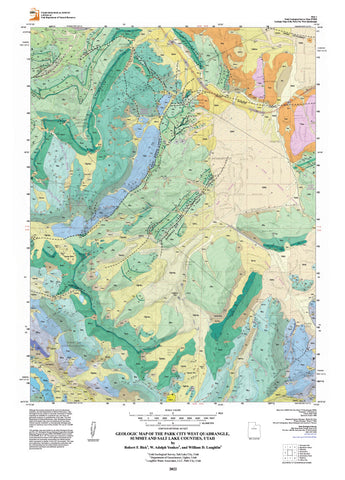 Geologic Map of the Park City West Quadrangle, Summit and Salt Lake Counties, Utah (M-297DM)