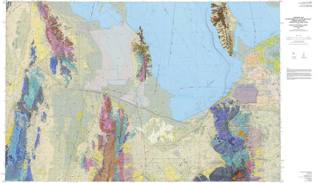 Geologic Map of the Tooele 30' x 60' Quadrangle, Tooele, Salt Lake, and Davis Counties, Utah (M-284dm)