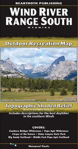 Wind River Range South (Beartooth Publishing)