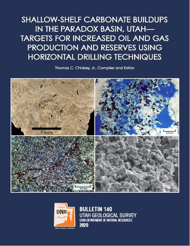 Shallow-Shelf Carbonate Buildups in the Paradox Basin, Utah—Targets for Increased Oil and Gas Production and Reserves Using Horizontal Drilling Techniques (B-140)