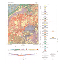 geologic, quadrangle, map, 156, gq-156, gq156, gq 156