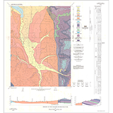 geologic, quadrangle, map, 185, gq-185, gq185, gq 185