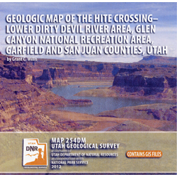 Geologic Map of the Hite Crossing-Lower Dirty Devil River Areas