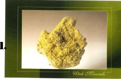 Utah Minerals Postcard