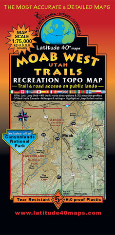 Moab West Utah Trails