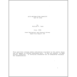 Open File Report 132, Open File Report-132, Open-File Report 132, Open-File Report-132, OFR 132, OFR132, case, william, william f., bill, bill f., w.f., w. f., wf