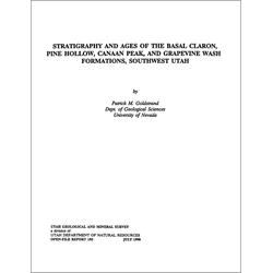 Open File Report 193, Open File Report-193, Open-File Report 193, Open-File Report-193, OFR 193, OFR193, goldstrand, patrick, patrick m., pat, pat m., p.m., p. m., pm