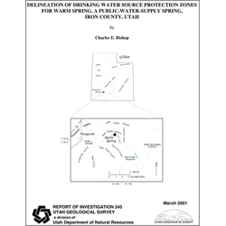 Report of Investigation 245, Report of Investigation-245, RI 245, RI245, bishop, charles, charles e., c.e., c. e., ce