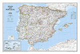 Spain & Portugal Classic Wall Map