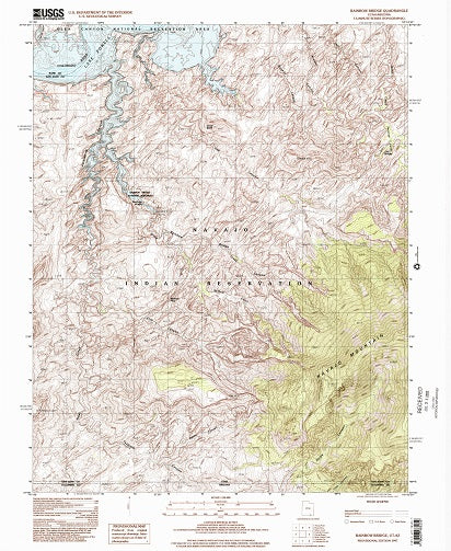 Map For Ruth Ruth, Nevada - 7.5 Minute Series Topo Map – The Natural Resources Map ...